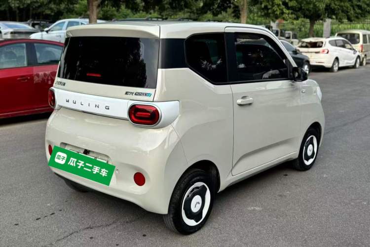 Used Wuling Hongguang MINIEV 2024 3rd Generation 215km Youth Edition Rear Right 45 Deg