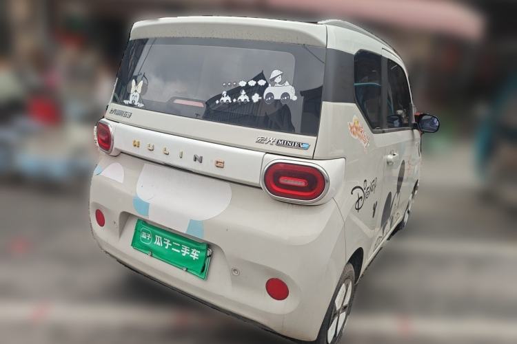 Used Wuling Hongguang MINIEV 2024 3rd Generation 215km Advanced Version Rear Right 45 Deg