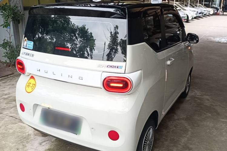 Used Wuling Hongguang MINIEV 2024 3rd Generation 215km Youth Edition Rear Right 45 Deg