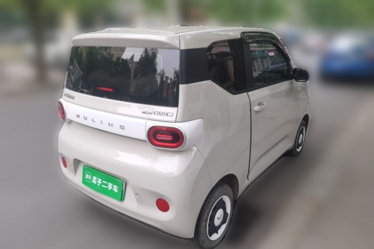 Used Wuling Hongguang MINIEV 2024 3rd Generation 215km Youth Edition Rear Right 45 Deg