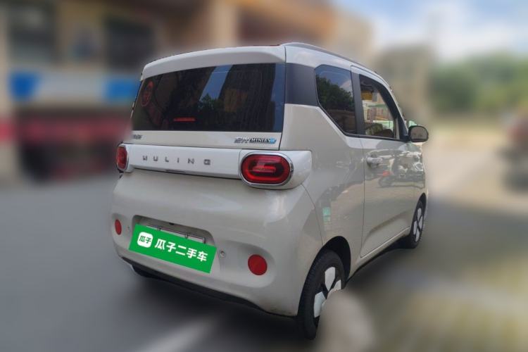 Used Wuling Hongguang MINIEV 2024 3rd Generation 215km Advanced Version Rear Right 45 Deg