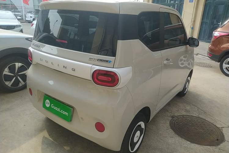 Used Wuling Hongguang MINIEV 2024 3rd Generation 215km Youth Edition Rear Right 45 Deg