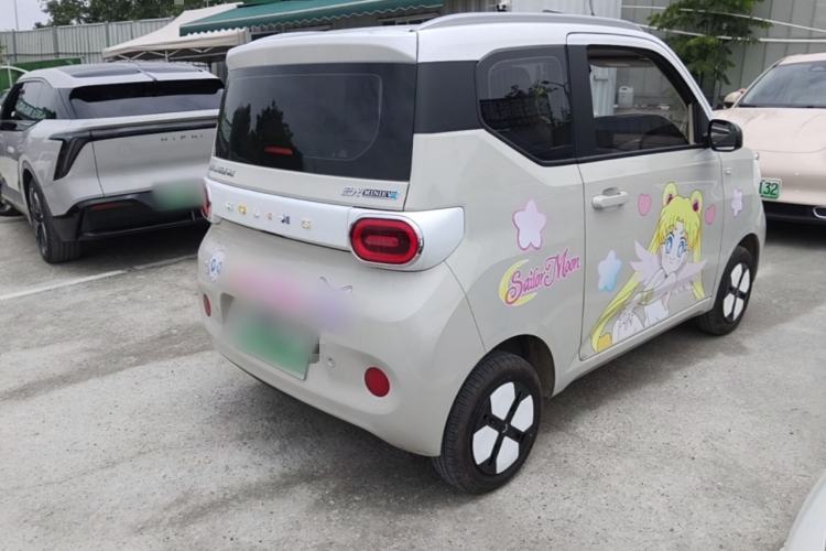 Used Wuling Hongguang MINIEV 2024 3rd Generation 215km Advanced Version Rear Right 45 Deg