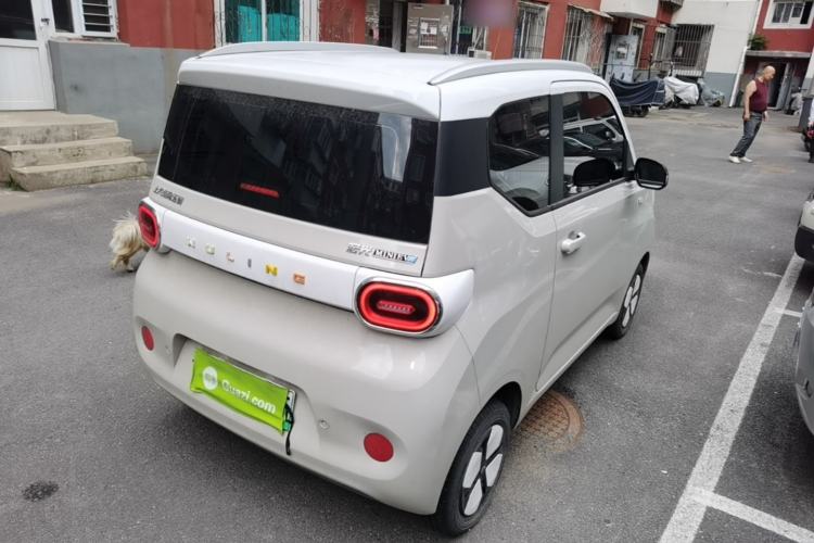 Used Wuling Hongguang MINIEV 2024 3rd Generation 215km Advanced Version Rear Right 45 Deg