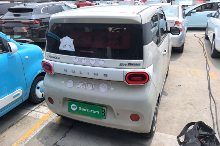 Used Wuling Hongguang MINIEV 2024 3rd Generation 215km Youth Edition Rear Right 45 Deg