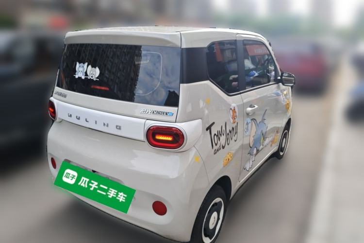 Used Wuling Hongguang MINIEV 2024 3rd Generation 215km Youth Edition Rear Right 45 Deg