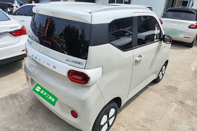 Used Wuling Hongguang MINIEV 2024 3rd Generation 215km Advanced Version Rear Right 45 Deg