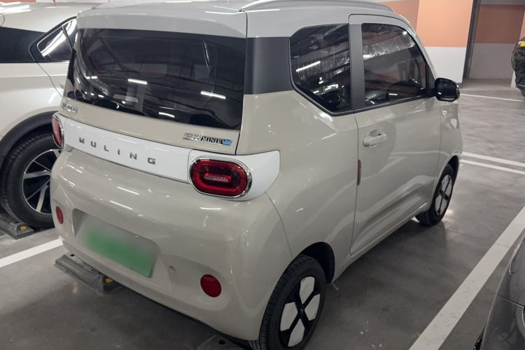 Used Wuling Hongguang MINIEV 2024 3rd Generation 215km Advanced Version Rear Right 45 Deg