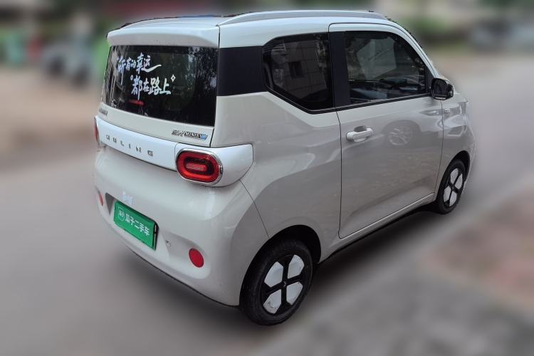 Used Wuling Hongguang MINIEV 2024 3rd Generation 215km Advanced Version Rear Right 45 Deg