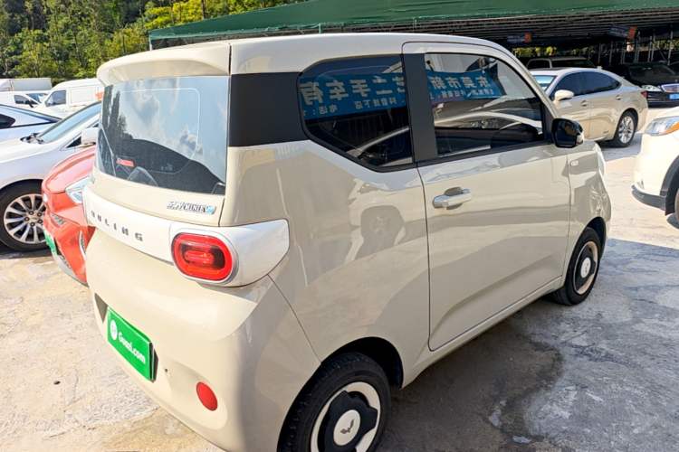 Used Wuling Hongguang MINIEV 2024 3rd Generation 215km Youth Edition Rear Right 45 Deg