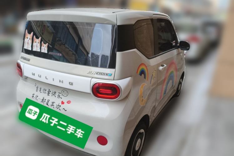 Used Wuling Hongguang MINIEV 2024 3rd Generation 215km Youth Edition Rear Right 45 Deg