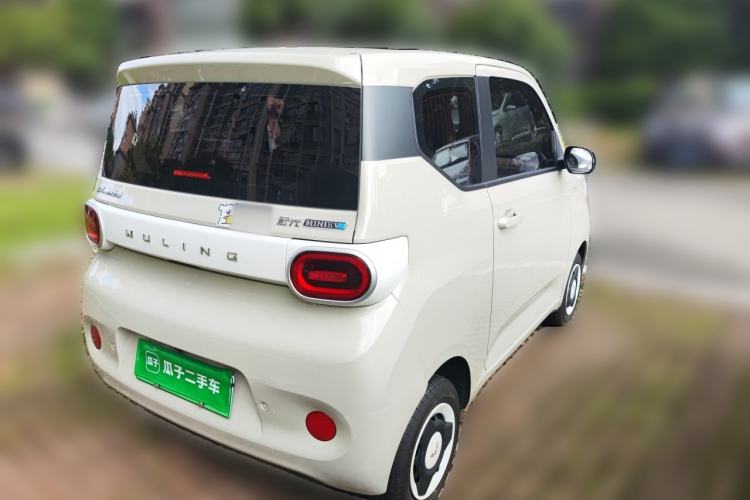Used Wuling Hongguang MINIEV 2024 3rd Generation 215km Youth Edition Rear Right 45 Deg