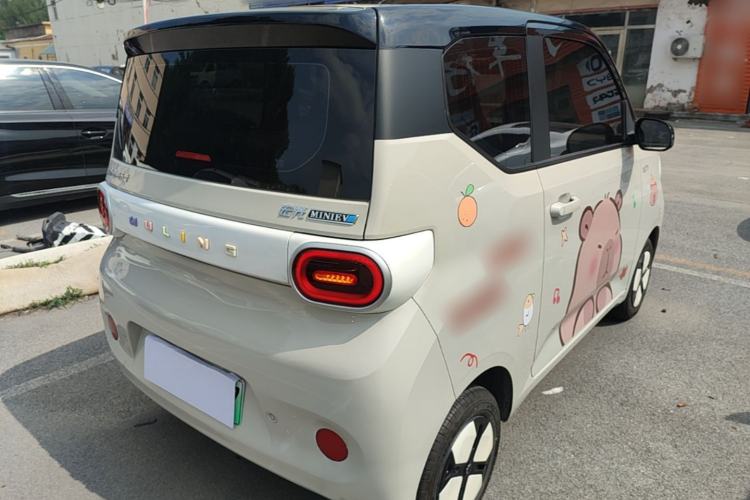 Used Wuling Hongguang MINIEV 2024 3rd Generation 215km Youth Edition Rear Right 45 Deg