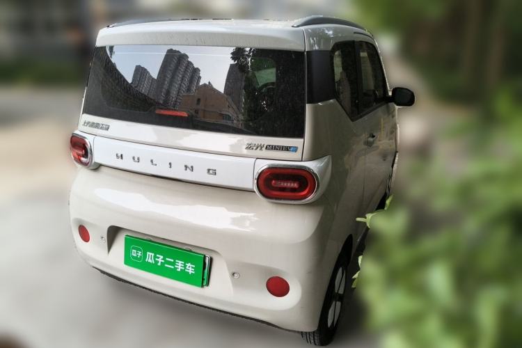 Used Wuling Hongguang MINIEV 2024 3rd Generation 215km Advanced Version Rear Right 45 Deg