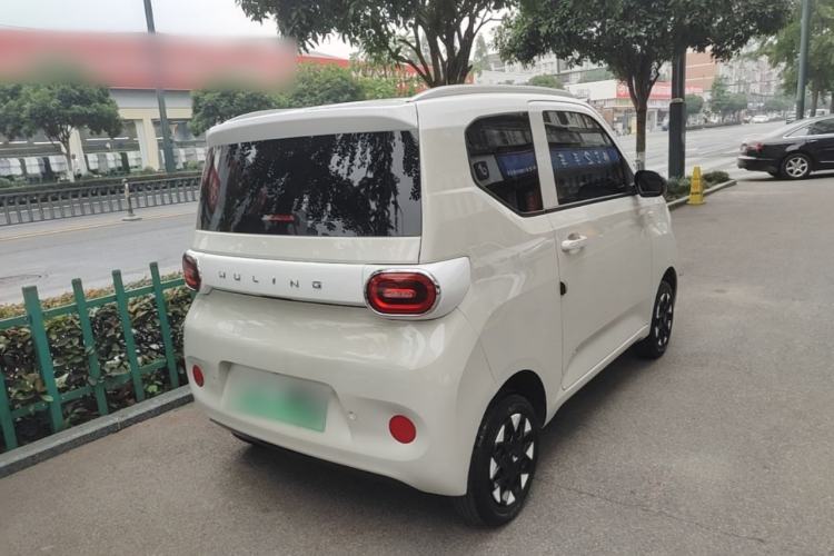 Used Wuling Hongguang MINIEV 2024 3rd Generation 215km Advanced Version Rear Right 45 Deg
