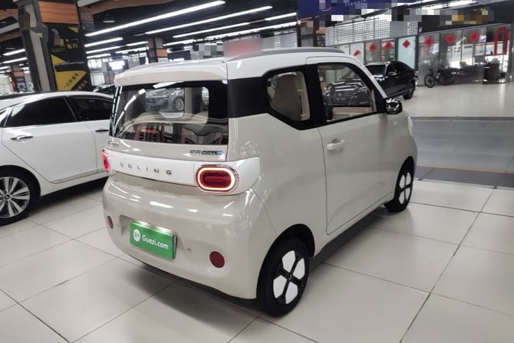 Used Wuling Hongguang MINIEV 2024 3rd Generation 215km Advanced Version Rear Right 45 Deg