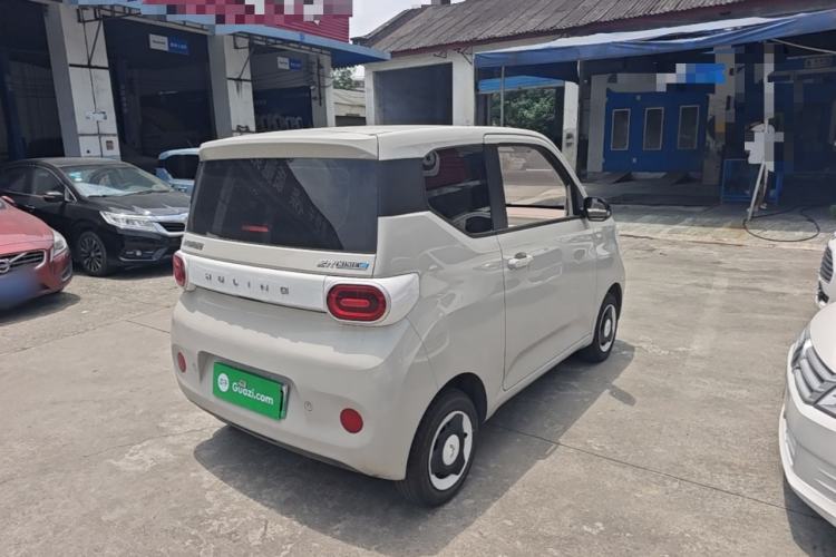 Used Wuling Hongguang MINIEV 2024 3rd Generation 215km Youth Edition Rear Right 45 Deg