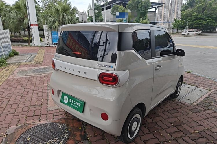 Used Wuling Hongguang MINIEV 2024 3rd Generation 215km Youth Edition Rear Right 45 Deg
