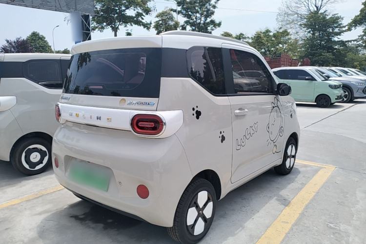 Used Wuling Hongguang MINIEV 2024 3rd Generation 215km Advanced Version Rear Right 45 Deg