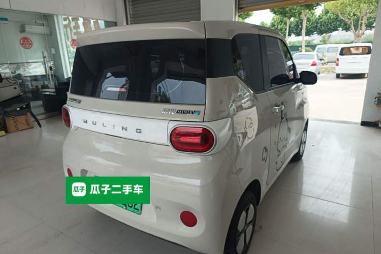 Used Wuling Hongguang MINIEV 2024 3rd Generation 215km Youth Edition Rear Right 45 Deg