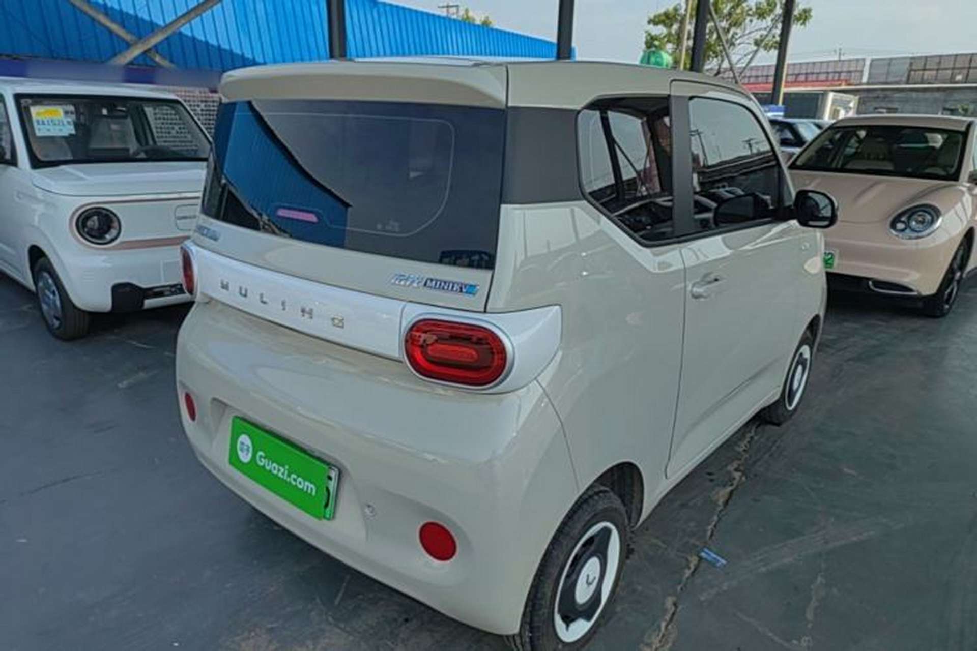Used Wuling Hongguang MINIEV 2024 3rd Generation 215km Youth Edition Rear Right 45 Deg