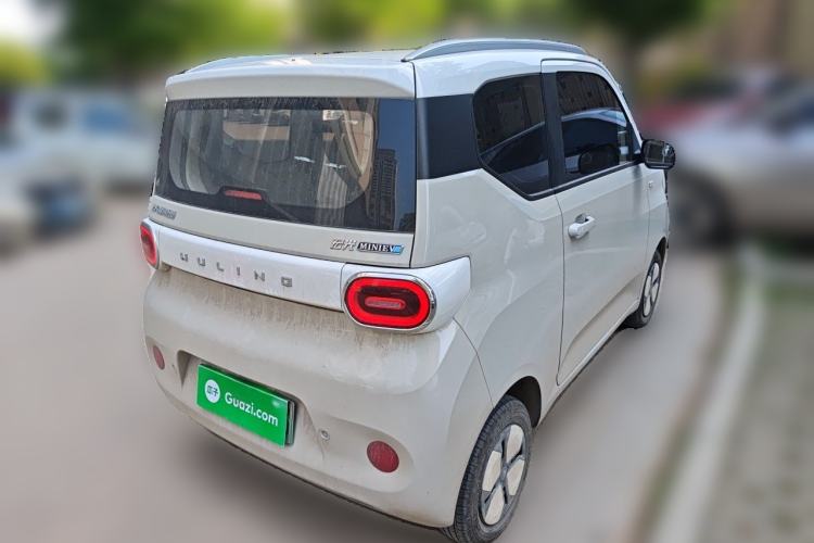 Used Wuling Hongguang MINIEV 2024 3rd Generation 215km Advanced Version Rear Right 45 Deg