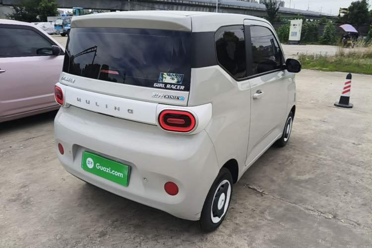 Used Wuling Hongguang MINIEV 2024 3rd Generation 215km Youth Edition Rear Right 45 Deg