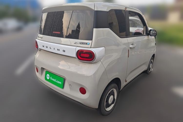 Used Wuling Hongguang MINIEV 2024 3rd Generation 215km Youth Edition Rear Right 45 Deg