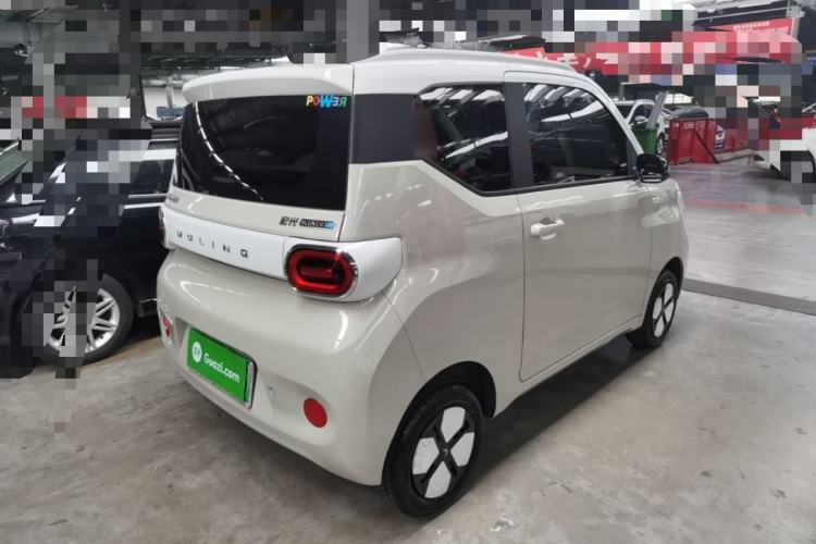 Used Wuling Hongguang MINIEV 2024 3rd Generation 215km Advanced Version Rear Right 45 Deg