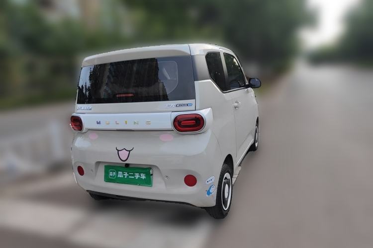 Used Wuling Hongguang MINIEV 2024 3rd Generation 215km Youth Edition Rear Right 45 Deg