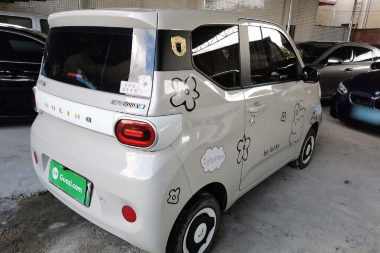 Used Wuling Hongguang MINIEV 2024 3rd Generation 215km Advanced Version Rear Right 45 Deg