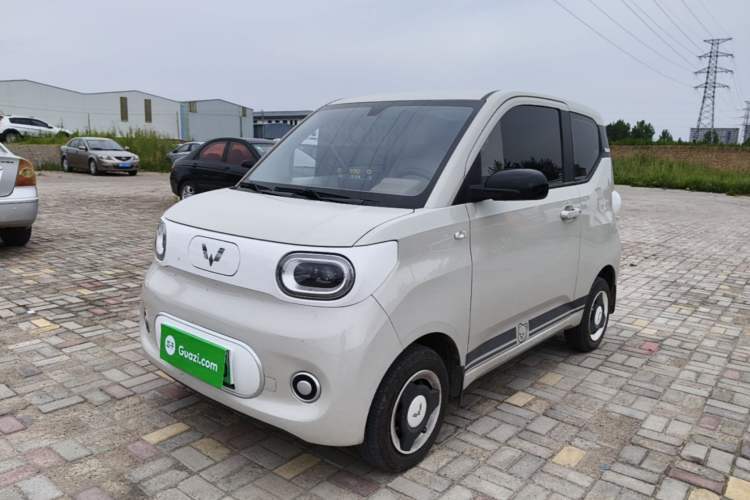 Used Wuling Hongguang MINIEV 2024 3rd Generation 215km Youth Edition Guazi used car, China used car export, Used car for sale, Used Wuling cars, Cheapest cars for sale, Electric vehicle, New energy car
