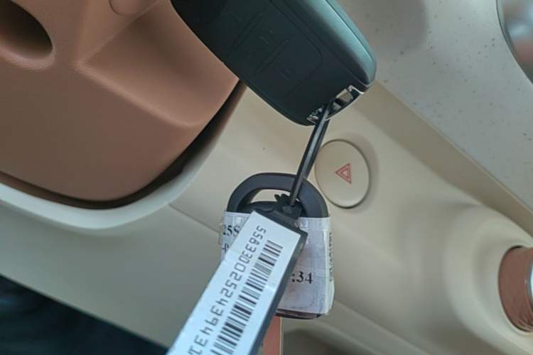 Used Wuling Hongguang MINIEV 2024 3rd Generation 215km Youth Edition Vehicle Key