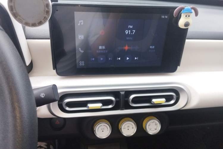 Used Wuling Hongguang MINIEV 2024 3rd Generation 215km Advanced Version Audio And AC Panel