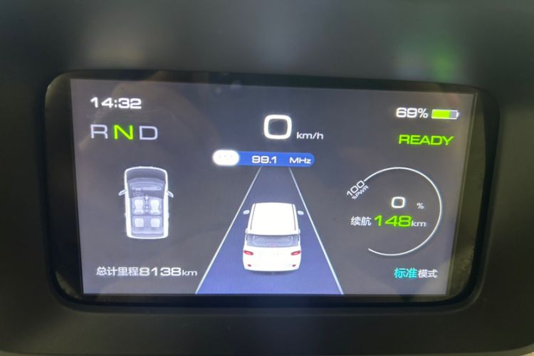 Used Wuling Hongguang MINIEV 2024 3rd Generation 215km Youth Edition Odometer Close Up