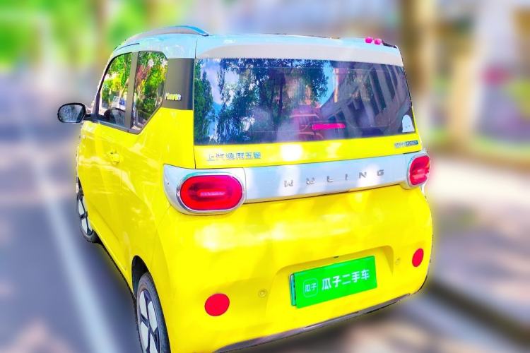 Used Wuling Hongguang MINIEV 2024 3rd Generation 215km Advanced Version Rear Left 45 Deg