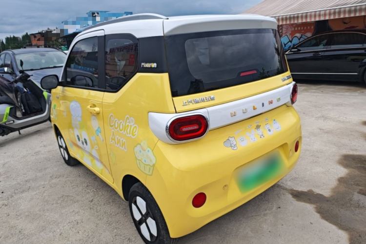 Used Wuling Hongguang MINIEV 2024 3rd Generation 215km Advanced Version Rear Left 45 Deg