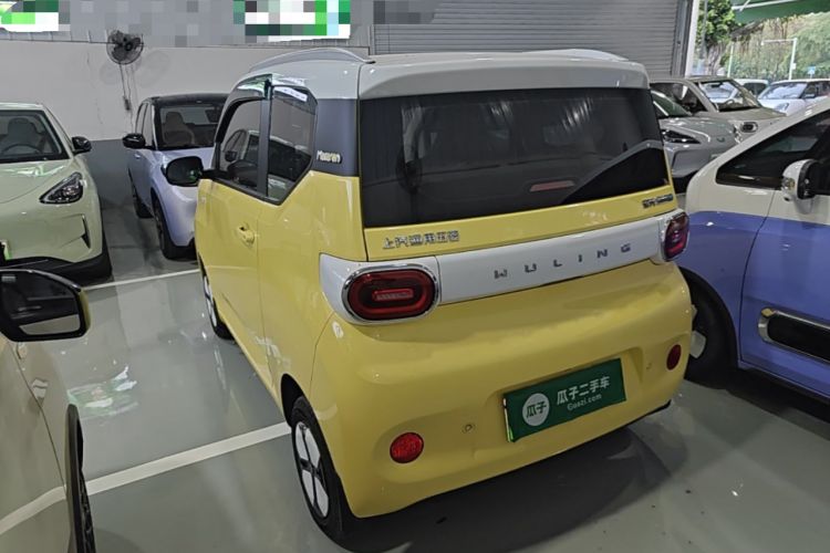 Used Wuling Hongguang MINIEV 2024 3rd Generation 215km Advanced Version Rear Left 45 Deg