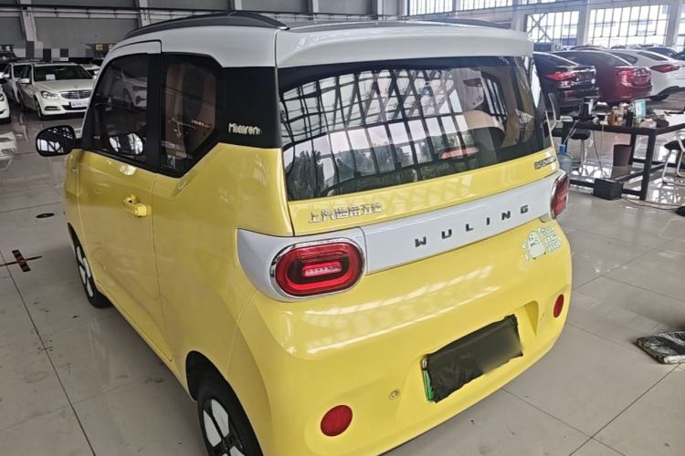 Used Wuling Hongguang MINIEV 2024 3rd Generation 215km Advanced Version Rear Left 45 Deg