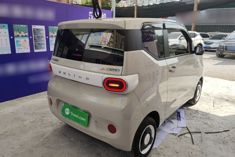 Used Wuling Hongguang MINIEV 2024 3rd Generation 215km Youth Edition Rear Right 45 Deg