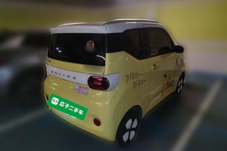Used Wuling Hongguang MINIEV 2024 3rd Generation 215km Advanced Version Rear Right 45 Deg