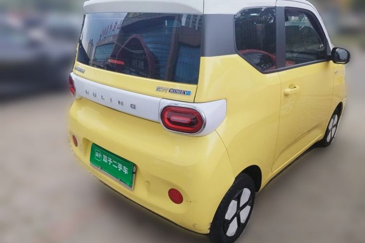 Used Wuling Hongguang MINIEV 2024 3rd Generation 215km Advanced Version Rear Right 45 Deg