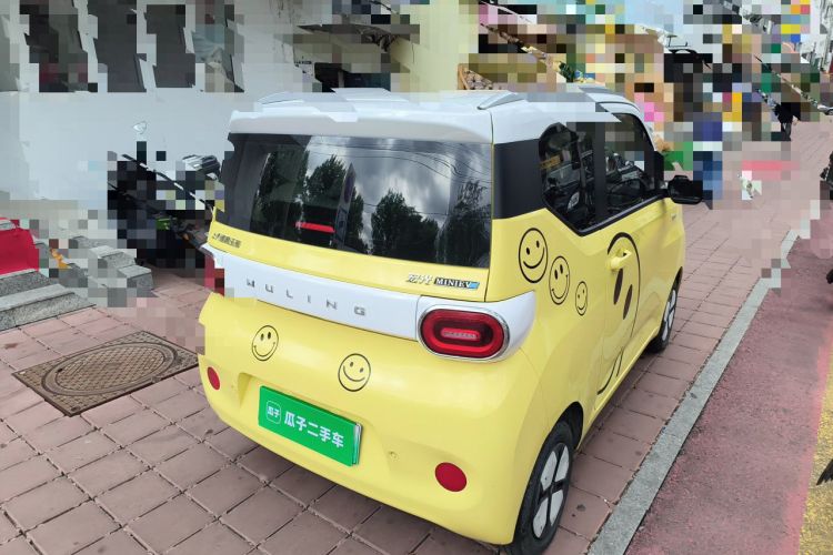 Used Wuling Hongguang MINIEV 2024 3rd Generation 215km Advanced Version Rear Right 45 Deg
