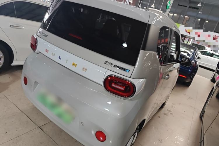 Used Wuling Hongguang MINIEV 2024 3rd Generation 215km Advanced Version Rear Right 45 Deg