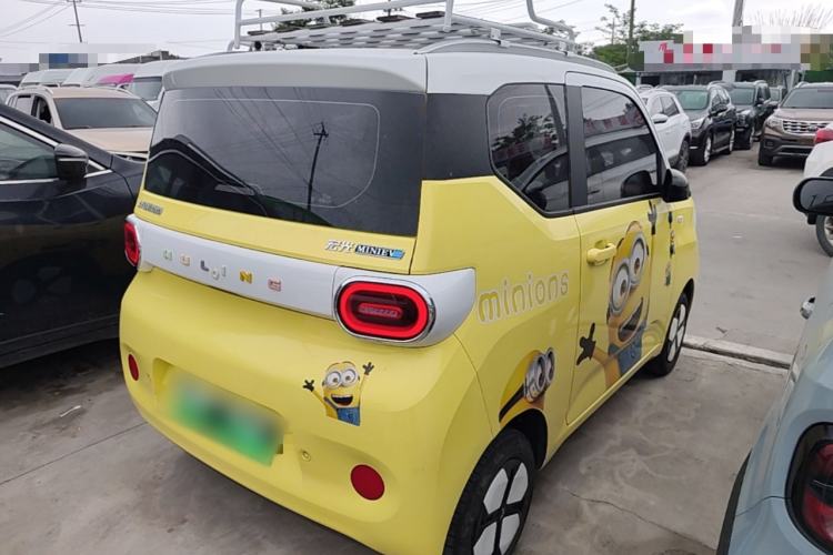 Used Wuling Hongguang MINIEV 2024 3rd Generation 215km Advanced Version Rear Right 45 Deg