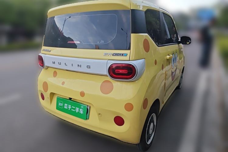 Used Wuling Hongguang MINIEV 2024 3rd Generation 215km Youth Edition Rear Right 45 Deg