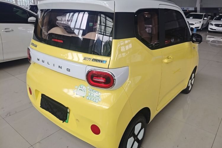 Used Wuling Hongguang MINIEV 2024 3rd Generation 215km Advanced Version Rear Right 45 Deg