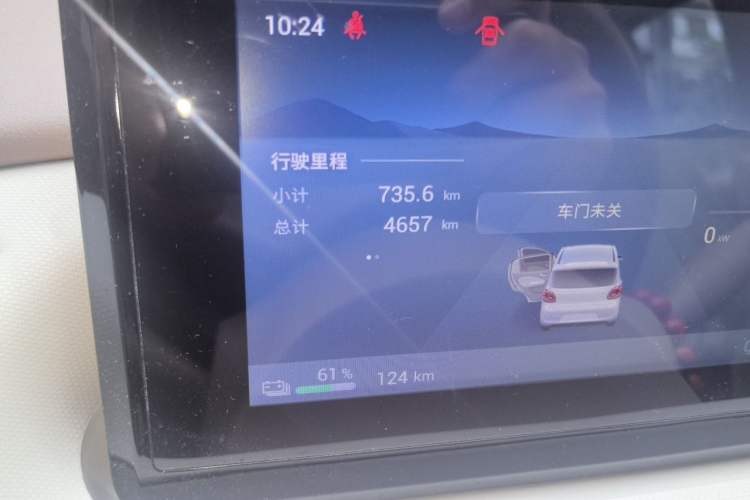 Used Wuling Hongguang MINIEV 2025 Four-Door Version Zhenxiang+ Edition Odometer Close Up