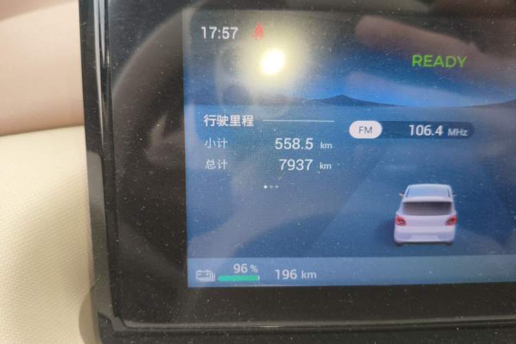 Used Wuling Hongguang MINIEV 2025 Four-Door Version Advanced Edition Odometer Close Up