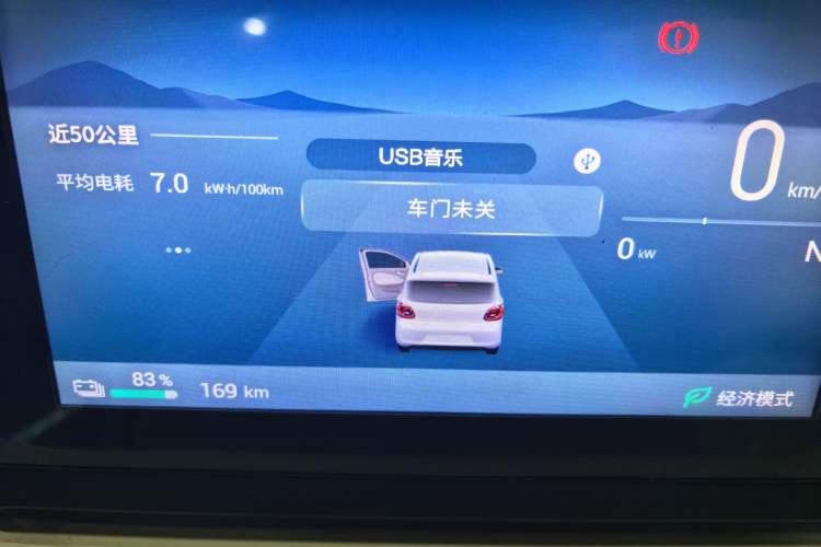 Used Wuling Hongguang MINIEV 2025 Four-Door Version Advanced Edition Odometer Close Up